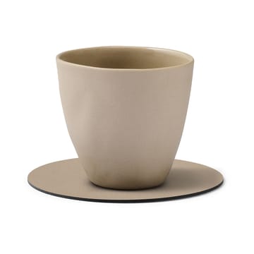 Dessous de verre Nupo circle - Clay brown - LIND DNA