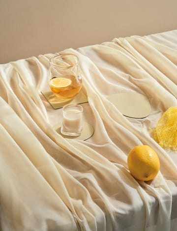 Dessous de verre Nupo circle - Lemon sorbet - LIND DNA