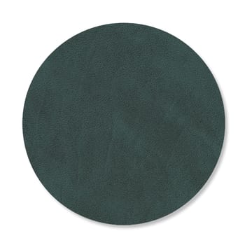 Dessous de verre Nupo circle réversible 1 pièce - Dark green-olive green - LIND DNA