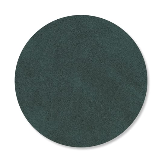 Dessous de verre Nupo circle réversible 1 pièce, Dark green-olive green LIND DNA