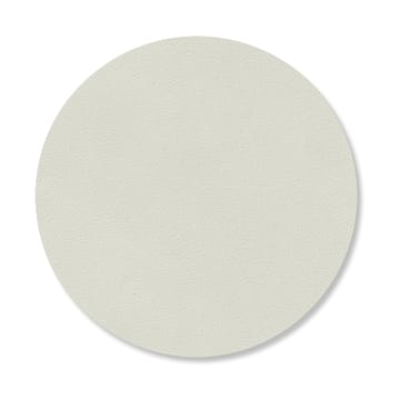 Dessous de verre Nupo circle réversible 1 pièce - Linen-Flint Grey - LIND DNA