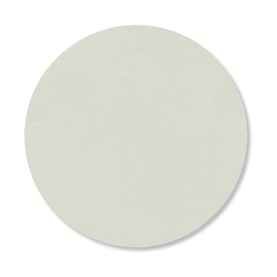 Dessous de verre Nupo circle réversible 1 pièce, Linen-Flint Grey LIND DNA