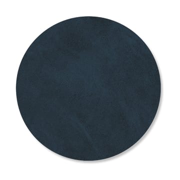 Dessous de verre Nupo circle réversible 1 pièce - Midnight blue-petrol - LIND DNA