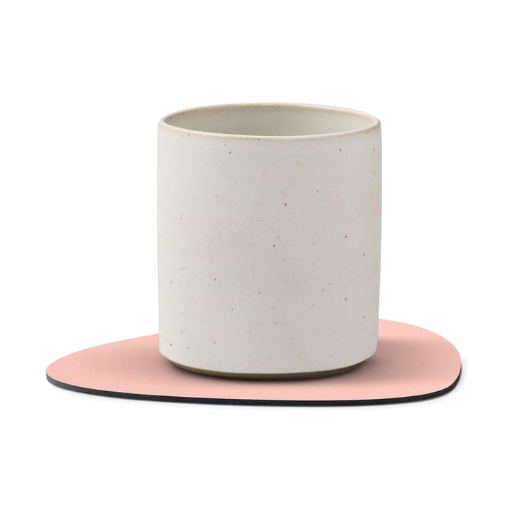 Dessous de verre Nupo recto-verso curve 1 pièce, rose-gris clair LIND DNA