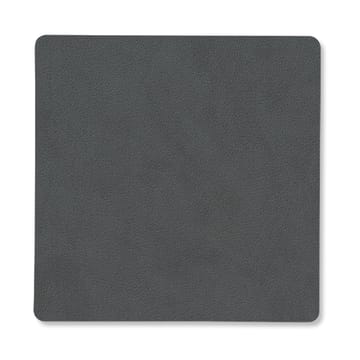 Dessous de verre Nupo réversible square 1 pièce - gris anthracite-gris clair - LIND DNA