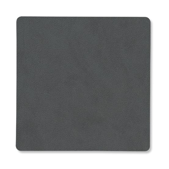 Dessous de verre Nupo réversible square 1 pièce, gris anthracite-gris clair LIND DNA