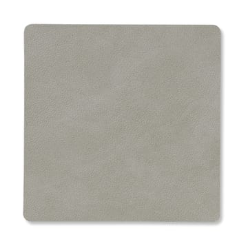 Dessous de verre Nupo réversible square 1 pièce - gris anthracite-gris clair - LIND DNA