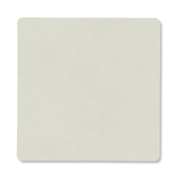 Dessous de verre Nupo réversible square 1 pièce - Linen-Flint Grey - LIND DNA