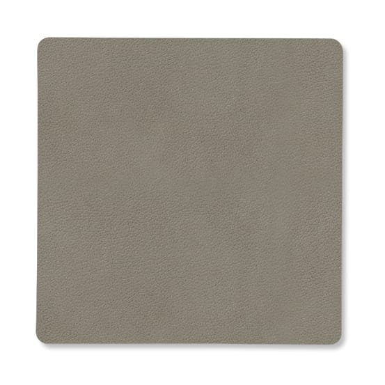 Dessous de verre Nupo réversible square 1 pièce, Linen-Flint Grey LIND DNA