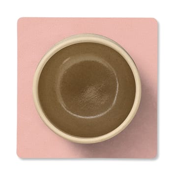 Dessous de verre Nupo réversible square 1 pièce - rose-gris clair - LIND DNA