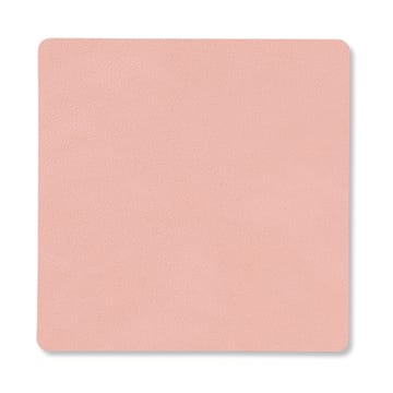 Dessous de verre Nupo réversible square 1 pièce - rose-gris clair - LIND DNA