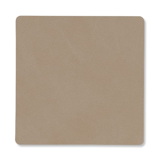 Dessous de verre Nupo square - Clay brown - LIND DNA