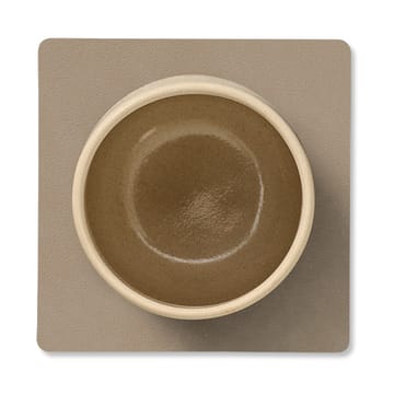 Dessous de verre Nupo square - Clay brown - LIND DNA