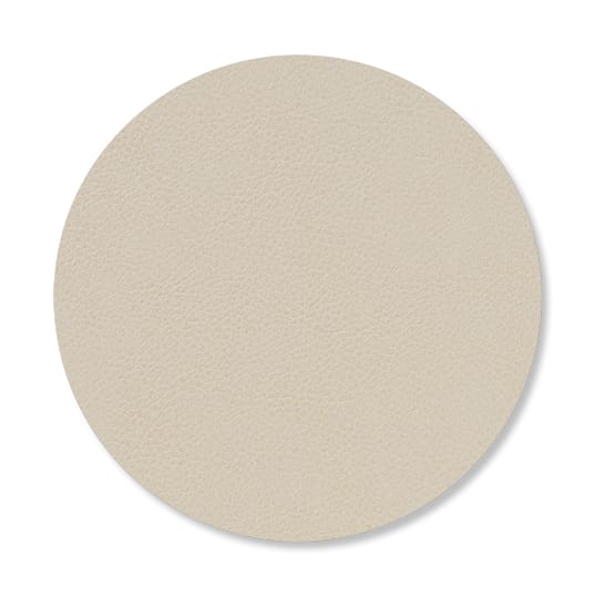 Dessous de verre Serene Circle Ø10 cm - Crème - LIND DNA