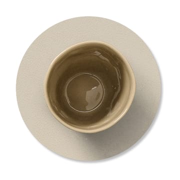 Dessous de verre Serene Circle Ø10 cm - Crème - LIND DNA