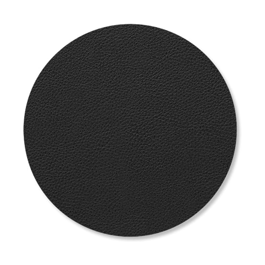 Dessous de verre Serene Circle Ø10 cm - Noir - LIND DNA