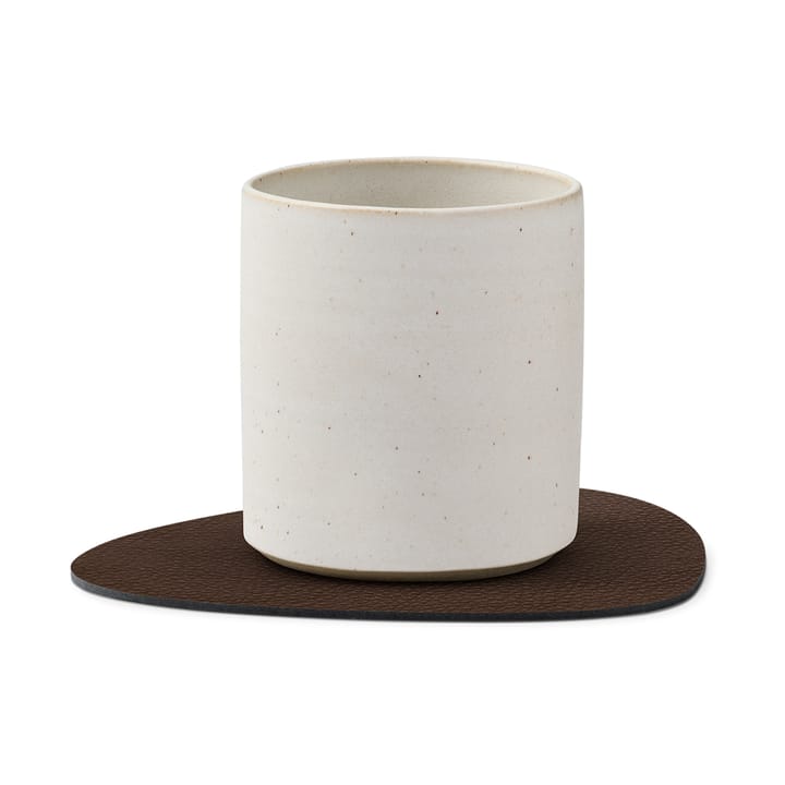 Dessous de verre Serene Curve 11x13 cm, Noisette LIND DNA