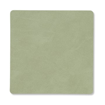 Dessous de verre square réversible Nupo 1 pièce - Dark green-olive green - LIND DNA