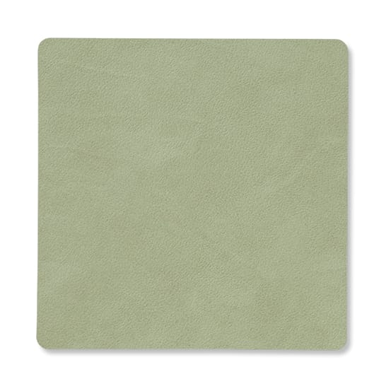 Dessous de verre square réversible Nupo 1 pièce, Dark green-olive green LIND DNA