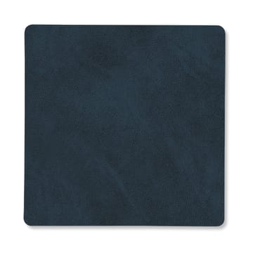 Dessous de verre square réversible Nupo 1 pièce - Midnight blue-petrol - LIND DNA