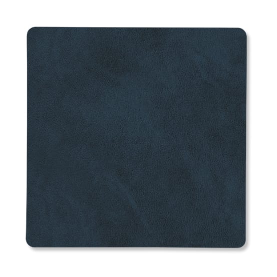 Dessous de verre square réversible Nupo 1 pièce, Midnight blue-petrol LIND DNA