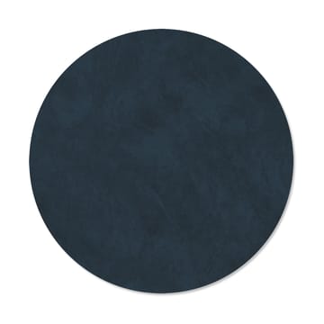 Set de table circle réversible Nupo M 1 pièce - Midnight blue-petrol - LIND DNA