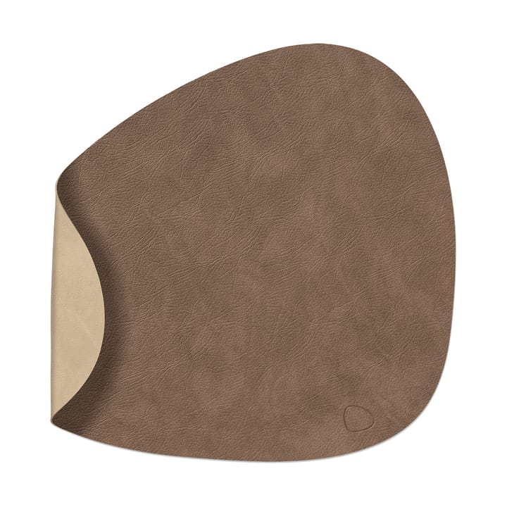 Set de Table Cloud-Nupo réversible curve L 1 pièce - Brown-sand - LIND DNA