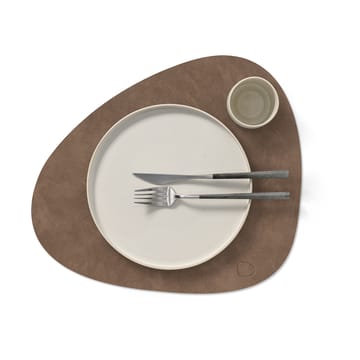 Set de Table Cloud-Nupo réversible curve L 1 pièce - Brown-sand - LIND DNA