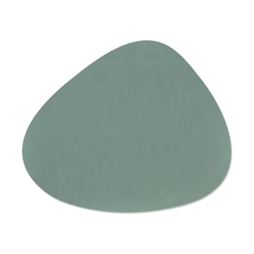 Set de Table Cloud-Nupo réversible curve L 1 pièce - Gris Anthracite -Vert pastel - LIND DNA