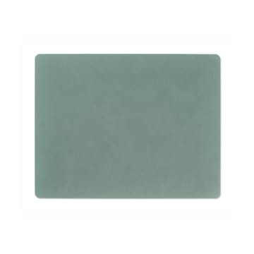 Set de Table Cloud-Nupo réversible square 1 pièce - Gris Anthracite -Vert pastel - LIND DNA