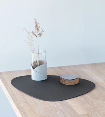 Set de table curve Core L  - Flecked anthracite - LIND DNA