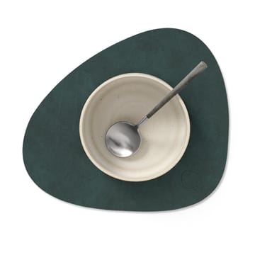 Set de table curve réversible Nupo S 1 pièce - Dark green-olive green - LIND DNA