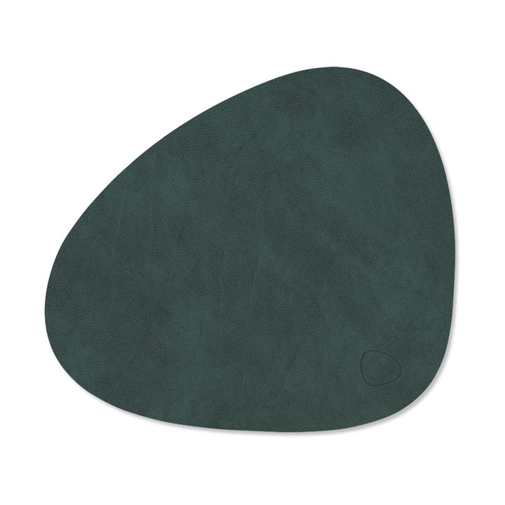 Set de table curve réversible Nupo S 1 pièce, Dark green-olive green LIND DNA