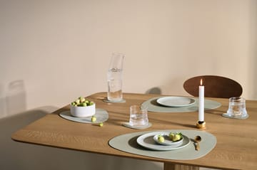 Set de table curve réversible Nupo S 1 pièce - Dark green-olive green - LIND DNA