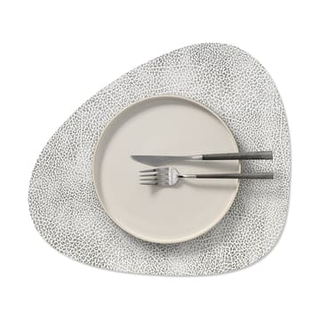 Set de table Hippo curve M - Blanc-gris - LIND DNA