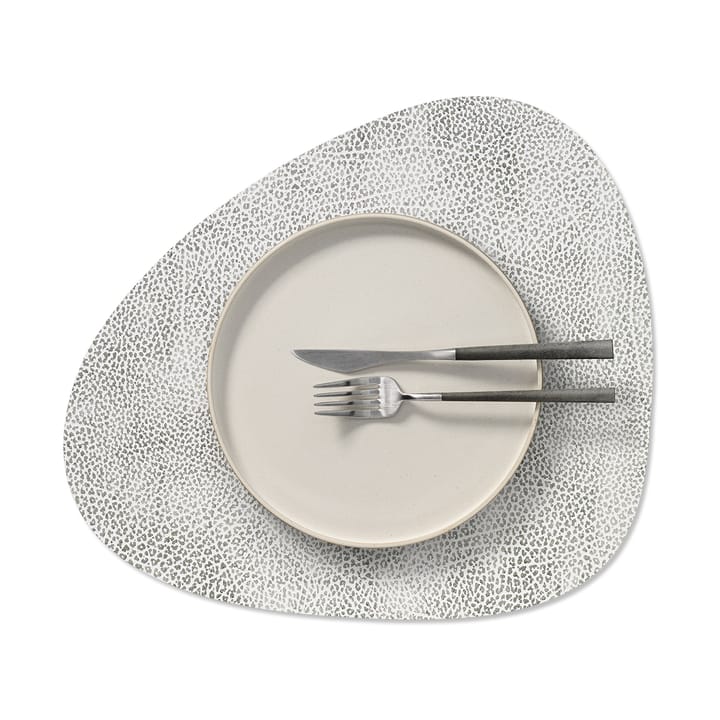 Set de table Hippo curve M, Blanc-gris LIND DNA