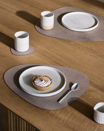 Set de table Hippo curve M - Gris chaud - LIND DNA