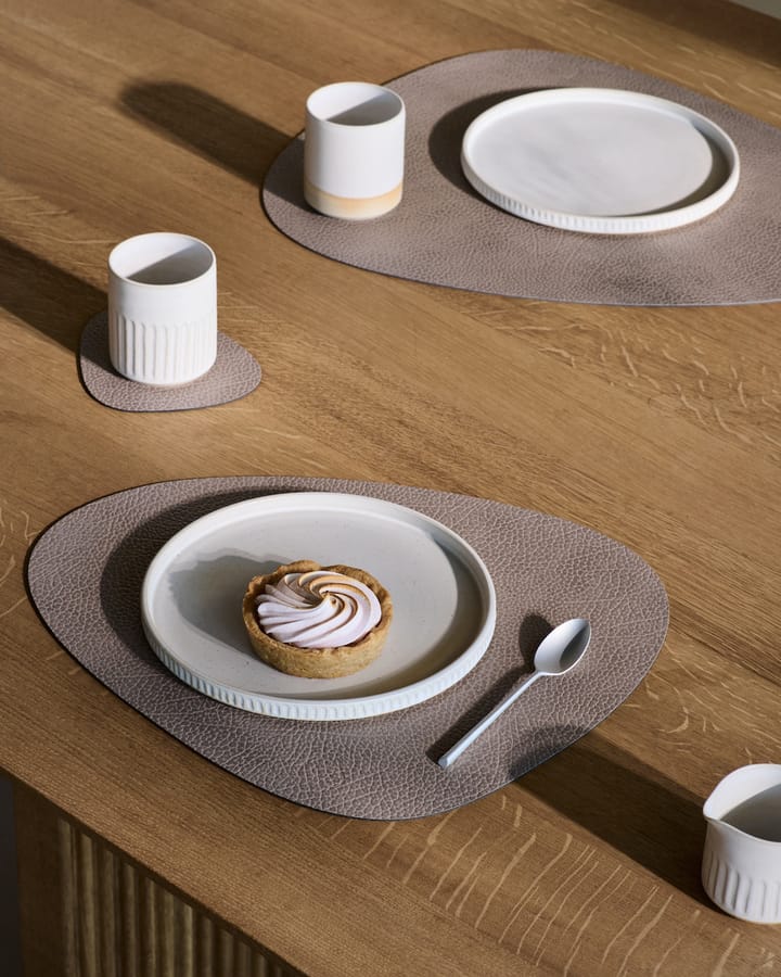 Set de table Hippo curve M, Gris chaud LIND DNA