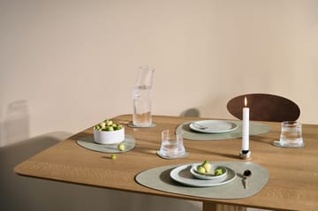 Set de table Hippo curve M - Vert olive - LIND DNA