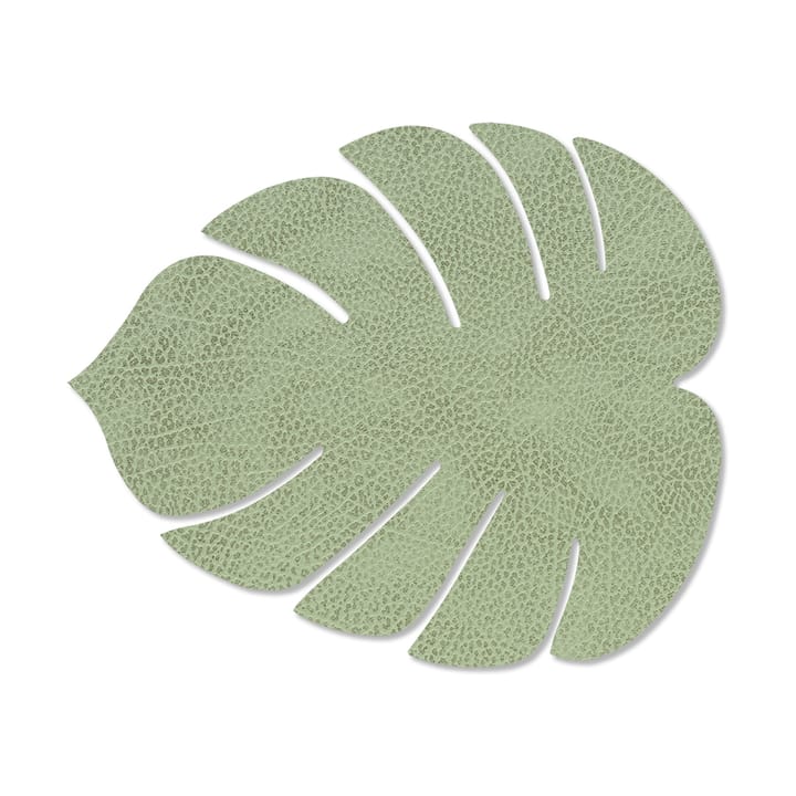 Set de table Monstera Leaf Hippo S - Vert olive - LIND DNA