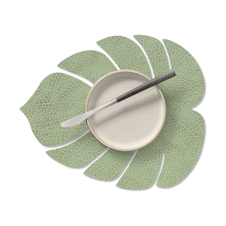 Set de table Monstera Leaf Hippo S, Vert olive LIND DNA