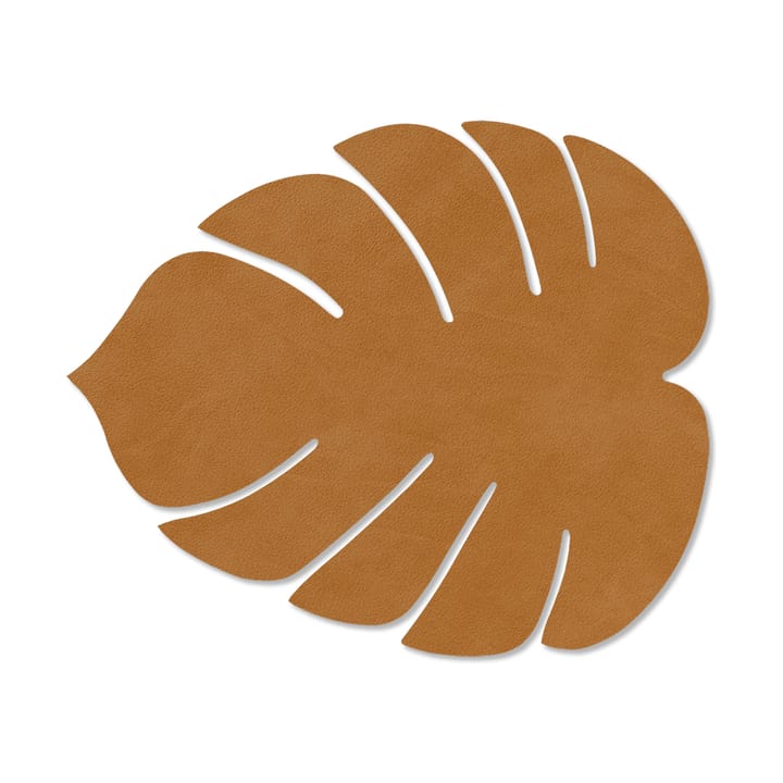 Set de table Monstera Leaf Nupo S - Burned curry - LIND DNA