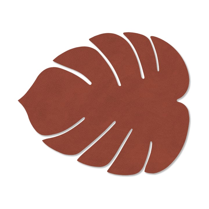 Set de table Monstera Leaf Nupo S - Sienna - LIND DNA