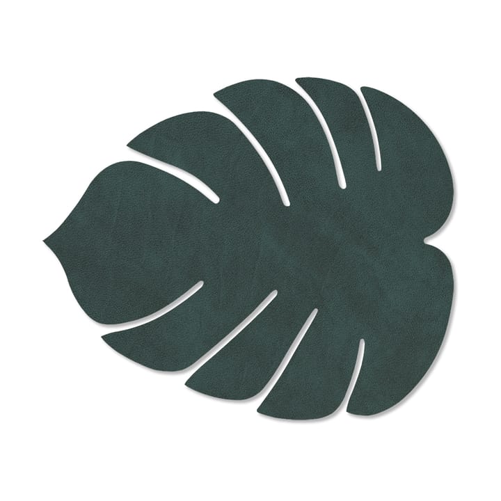 Set de table Monstera Leaf Nupo S - Vert foncé - LIND DNA