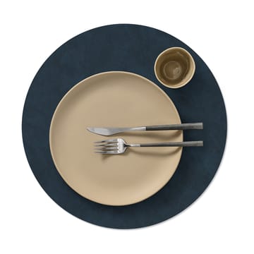 Set de table Nupo circle XL - Midnight blue - LIND DNA