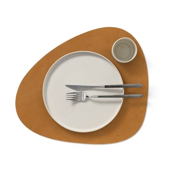 Set de table Nupo curve L - Burned curry - LIND DNA