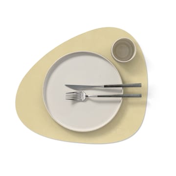 Set de table Nupo curve L - Lemon sorbet - LIND DNA