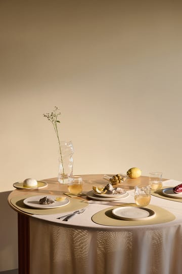 Set de table Nupo curve L - Lemon sorbet - LIND DNA