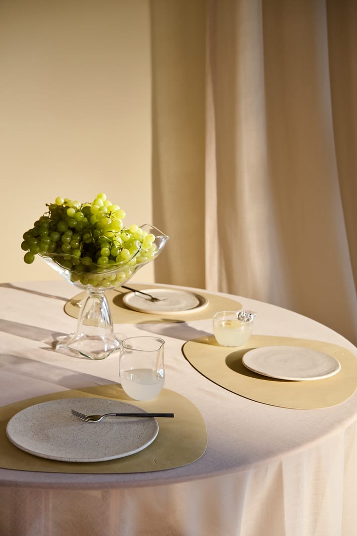 Set de table Nupo curve L, Lemon sorbet LIND DNA