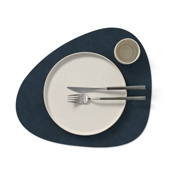 Set de table Nupo curve L - Midnight blue - LIND DNA